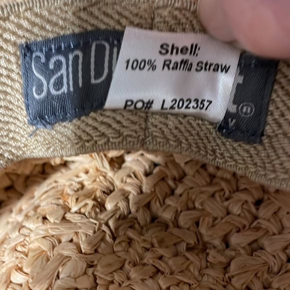San Diego Hat Company Straw Hat One Size - Picture 7 of 10